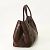 Hermès Borsa a spalla in pelle Hermes Garden PM Marrone - vista 4