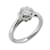 Timeless Chanel Camellia Diamond Band Ring in Platinum 950 for Women  ref.1447088