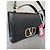 Borsa Valentino Vlogo in pelle nera Nero - vista 5