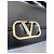 Borsa Valentino Vlogo in pelle nera Nero - vista 6