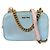 Borsa a spalla Miu Miu Camera azzurro pelle Blu chiaro