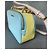 Borsa a spalla Miu Miu Camera azzurro pelle Blu chiaro - vista 11