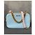 Borsa a spalla Miu Miu Camera azzurro pelle Blu chiaro - vista 2