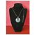 Christian Lacroix Collar con Colgante de Esmalte Plateado Plata Multicolor - vista 2