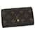 LOUIS VUITTON Monogram Porte Monnaie Billets Tresor Wallet M61730 LV Auth 79857 Toile Monogramme  ref.1447152