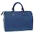 LOUIS VUITTON Epi Speedy 30 Hand Bag Toledo Blue M43005 LV Auth 78986 Leather  ref.1447161