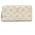 Portefeuille Zippy Monogram Mahina Louis Vuitton - Blanc Ivoire Cuir Blanc cassé  ref.1447419