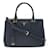 Prada Saffiano Lux Galleria Handbag in Navy Blue Leather  ref.1447445