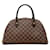 Sac à main Louis Vuitton Damier Rivera MM - Cuir PVC marron Plastique  ref.1447567