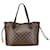 Sac à main tote Louis Vuitton Damier Neverfull PM Cuir Plastique Marron Damier ebène  ref.1447578