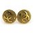 Timeless Orecchini a clip placcati in oro Chanel per donne D'oro