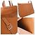 Hermès Borsa a Spalla Fauve Hermes Arzan 31 Rosso - vista 10