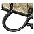 Borsa a Spalla Gucci Diamante in Tela Nera e Beige Nero - vista 11