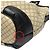 Borsa a Spalla Gucci Diamante in Tela Nera e Beige Nero - vista 7