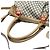 Bolsa tote em canvas Diamante bege e marrom Gucci - vista 10