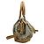 Bolsa tote em canvas Diamante bege e marrom Gucci - vista 5