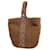 Hermès Hermes Saxo PM Brown Straw Handbag for Women  ref.1448001