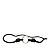 Charm-Armband Monogram Empreinte Louis Vuitton Schwarz
