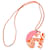 Hermès Collier Choker Hermes avec pendentif Rose Multicolore Orange  - vue 1
