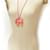 Hermès Collier Choker Hermes avec pendentif Rose Multicolore Orange  - vue 2