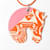 Hermès Collier Choker Hermes avec pendentif Rose Multicolore Orange  - vue 3