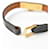 Hermès Bracciale rigido nero e oro Hermes Micro Rival  - vista 5