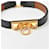 Hermès Bracciale rigido nero e oro Hermes Micro Rival  - vista 6