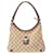 Gucci GG Canvas Abby Shoulder Bag Brown Beige Leather Cloth  ref.1448678