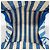 Hermès Hermes Tote Bag Cannes PM aus blauer Leinwand - Ansicht 4