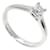 Tiffany & Co Anello in diamante princess Tiffany Square Platino  ref.1448977