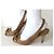 Sandali open toe Tod's in pelle marrone chiaro - vista 17