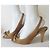 Sandali open toe Tod's in pelle marrone chiaro - vista 8