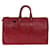 Louis Vuitton Keepall 45 Red Leather  ref.1449199