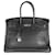 Hermès Black Clemence Birkin 35 PHW Leather  ref.1449396