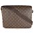 Borsa Messenger Abbesses in Tela Monogramma Louis Vuitton Marrone