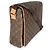 Borsa Messenger Abbesses in Tela Monogramma Louis Vuitton Marrone - vista 4