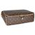 Borsa Messenger Abbesses in Tela Monogramma Louis Vuitton Marrone - vista 7