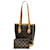 Bucket PM Louis Vuitton Marrone Tela  ref.1449610