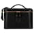 Chanel Vanity Schwarz Leder  ref.1449667