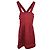 Vestido de punto chenille Alaïa Azzedine en seda burdeos Roja