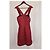 Vestido de punto chenille Alaïa Azzedine en seda burdeos Roja - vista 5