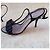 Alberta Ferretti Satin Pumps Schwarz Größe 38 - Ansicht 2