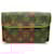Louis Vuitton Monogram Pochette Florentine Waist Bag M51855 Brown Cloth  ref.1451196