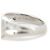Chloé Pt900 Platin 13,5 Perlen-Diamantring 0,22 ct - Ansicht 4