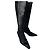 Stivali Barbara Bui in pelle pony nera taglia 38 Nero