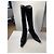 Stivali Barbara Bui in pelle pony nera taglia 38 Nero - vista 4