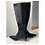 Stivali Barbara Bui in pelle pony nera taglia 38 Nero - vista 6