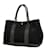 Hermès Bolsa Tote Hermes Garden PM □I Stamp Preto Pano  ref.1452082