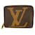 Monedero Zippy Monograma Gigante Louis Vuitton Castaño Charol  ref.1452197