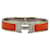 Hermès Hermes Click-Clack H PM Bangle Silvery Orange Metal  ref.1452337